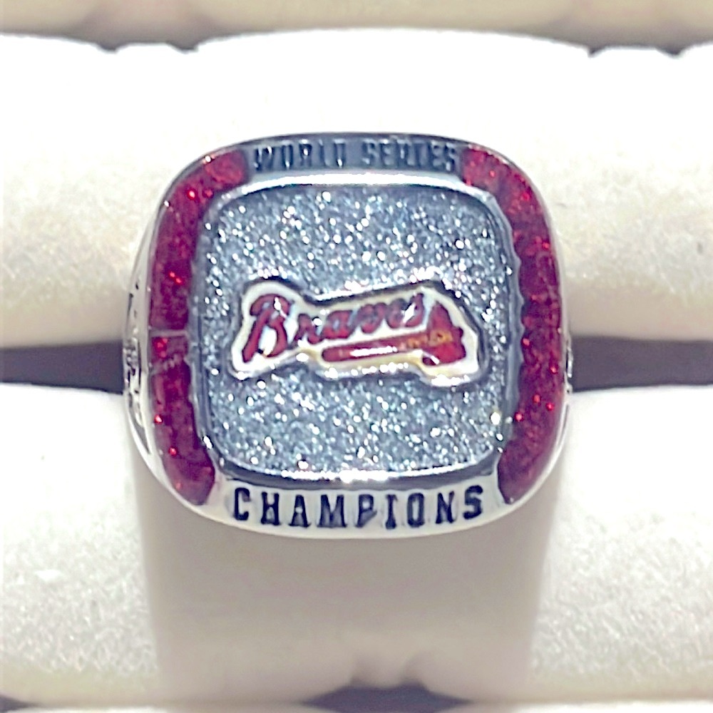 Braves World Series Champions Ring MLB